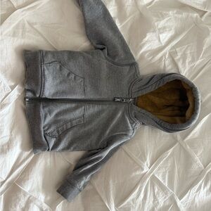 Cozy Gray Kids Hoodie